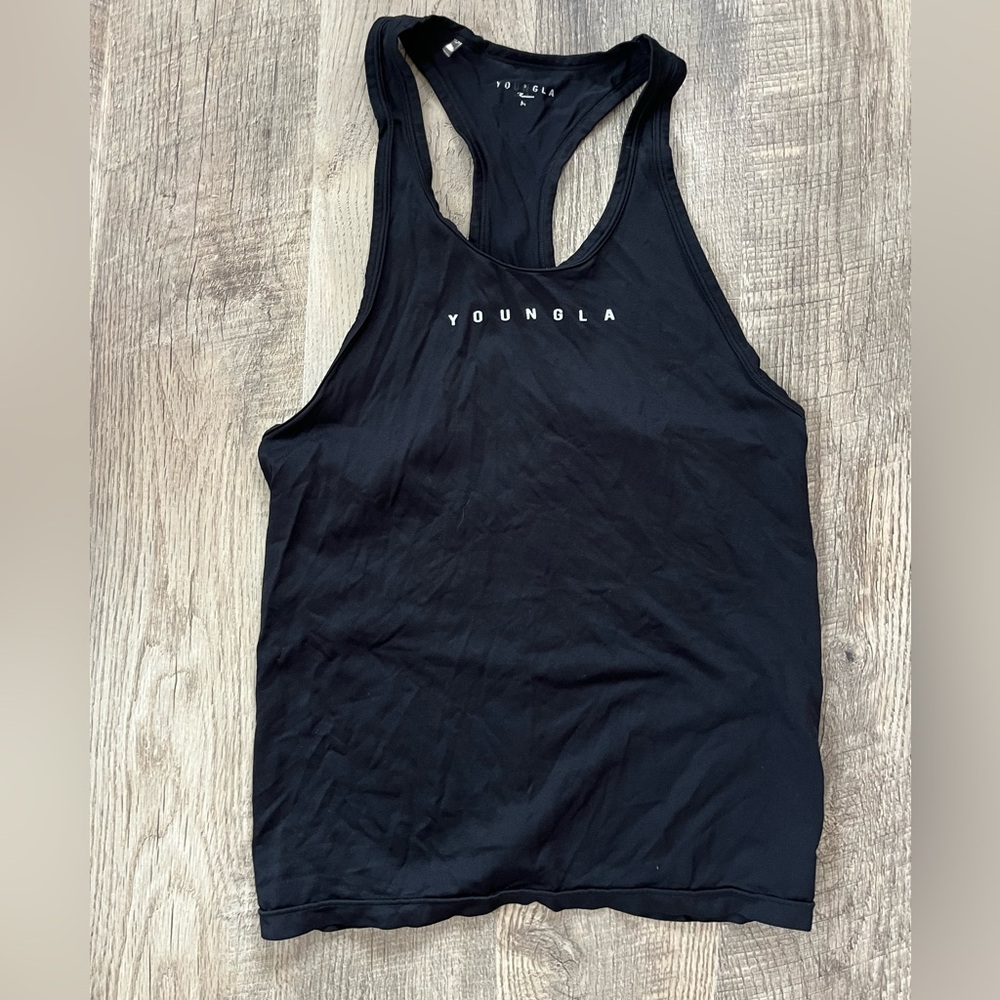 YoungLA Classic Black Sleeveless Top